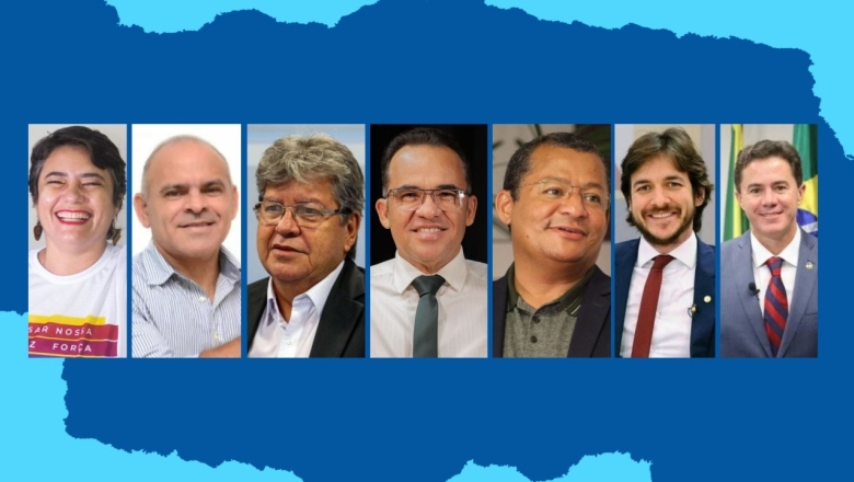 Veja a agenda dos candidatos ao governo da Paraíba nesta segunda-feira