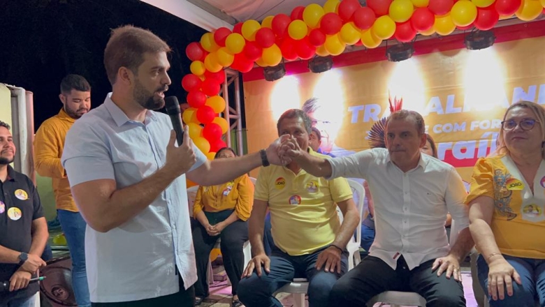 Vereador mais votado em Rio Tinto, Felipe Pessoa, declara apoio a Chico Mendes: “Um pedido da prefeita Magna”