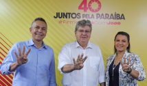 Com terceiro maior colégio eleitoral da Paraíba, prefeito de Santa Rita e deputada Jane Panta anunciam o apoio a João Azevêdo