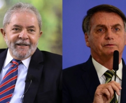 Bolsonaro reduz vantagem de Lula pela metade em quatro meses, indica Datafolha