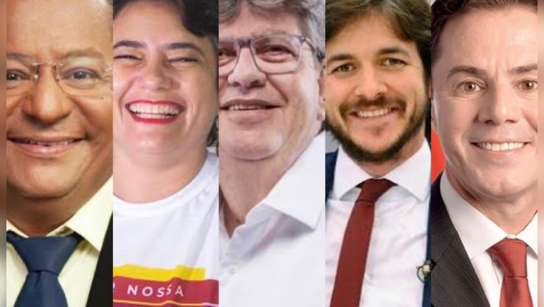 Confira a agenda dos candidatos ao Governo da Paraíba neste sábado