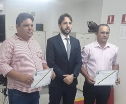 Rodrigo de Zé Nilton e João Ferreira são diplomados vereadores em São João do Rio do Peixe 