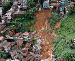 Brasil tem 13,5 mil áreas de risco mapeadas para desastres naturais