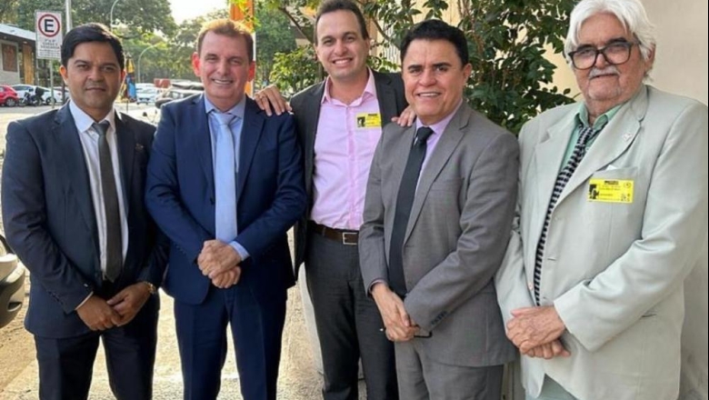 Em Brasília, prefeitos Espedito Filho e Paulo Braz buscam recursos e encaminham projetos