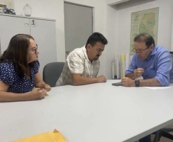 Em Monte Horebe, padre Gilberto destaca parceria com vice-prefeita: “A obra de asfaltamento de ruas será a redenção”
