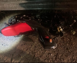 Jovem morre após cair de moto em rodovia do Vale do Piancó