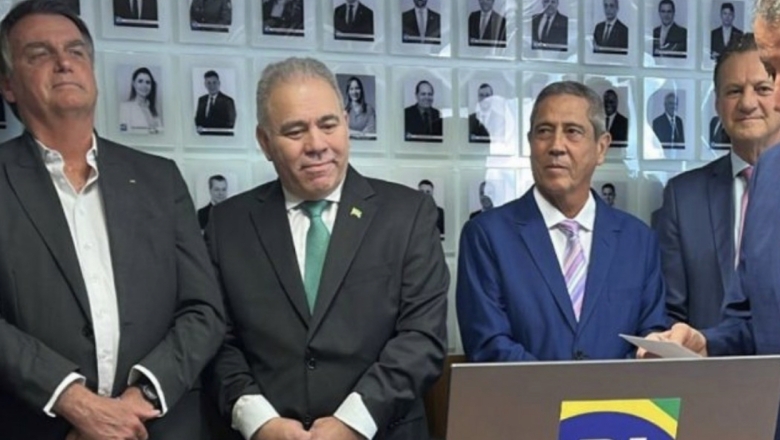 Marcelo Queiroga se filia ao PL com a chancela de Bolsonaro e ex-ministros 