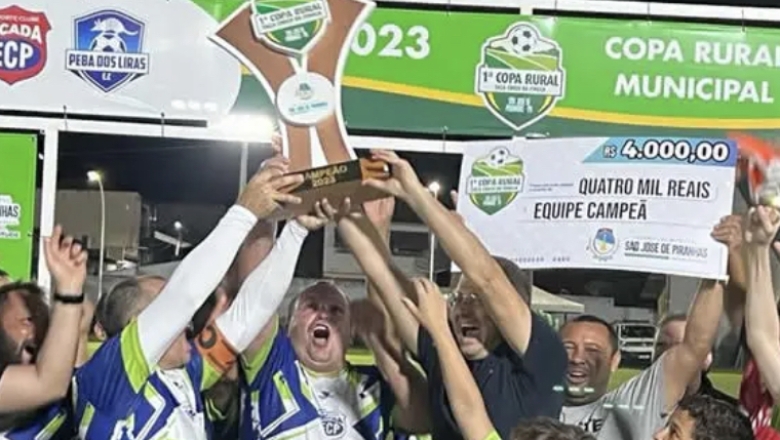 1ª Copa Rural de São José de Piranhas chega ao fim com recorde de público; prefeito destaca incentivo financeiro, esportivo e social