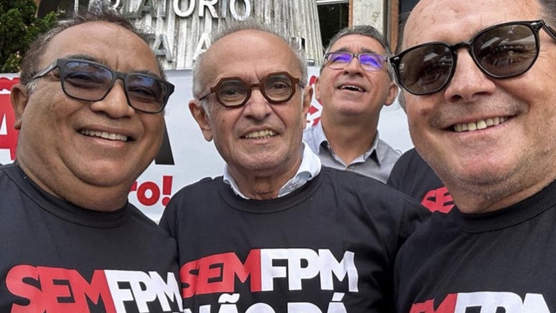 Prefeito de Bonito de Santa Fé participa de mobilização e pede reforço financeiro para os municípios