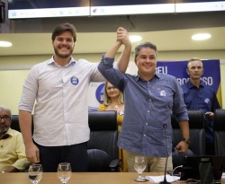Efraim comemora permanência no União Brasil do prefeito de Cabedelo e diz acreditar na filiação de Bruno Cunha Lima