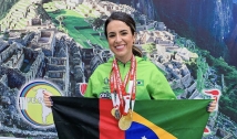 No Peru, Mayara Rocha conquista título sul-americano de Powerlifting e bate recorde sul-americano no agachamento