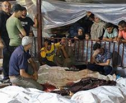 Ataque aéreo a hospital em Gaza deixa centenas de mortes