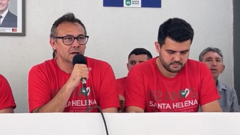Prefeito de Santa Helena desmente Júnior Araújo: “A decisão de romper foi do nosso grupo político e não do deputado”