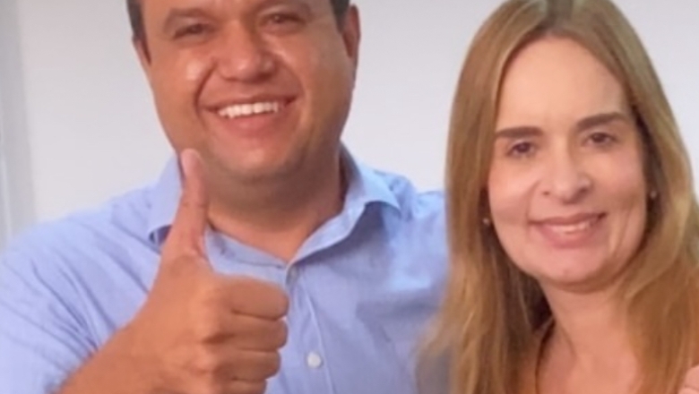 Ao lado de Daniella Ribeiro, pré-candidato a prefeito de Santa Helena confirma permanência no PSD