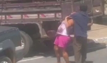 Polícia Militar prende homem que agrediu mulher no meio da rua em Coremas