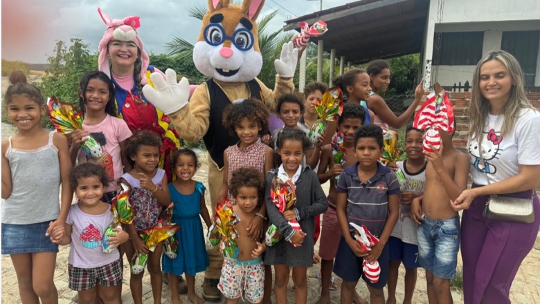 Prefeitura distribui Ovos de Páscoa para famílias em vulnerabilidade social de São José de Piranhas