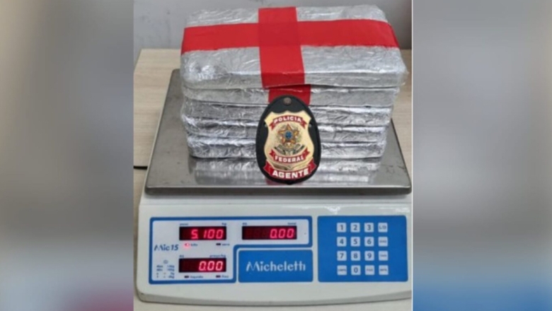 Polícia Federal prende motorista de aplicativo com 5kg de cocaína, em Campina Grande