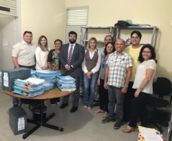 Servidores da Comarca de São Bento cumprem meta parcial e digitalizam 180 processos em fevereiro