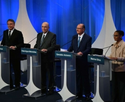 Corrupção e economia dominam o segundo debate dos candidatos à Presidência na TV