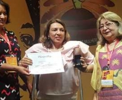 Cida Ramos ganha prêmio em reconhecimento ao trabalho no âmbito das políticas públicas