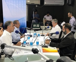 Confira algumas frases, ponderações e respostas dos candidatos a governador no debate na Rede Arapuan de Rádios