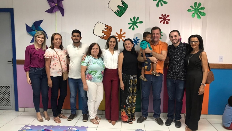 Em Sousa, prefeito Fábio Tyrone inaugura creche com instalações modernas para atender 150 crianças