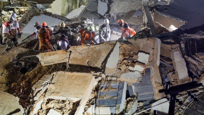 Quarta pessoa morta é encontrada em escombros de desabamento em Fortaleza