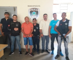 Polícia Civil prende em Poço de José de Moura acusado de explodir e assaltar bancos na PB, CE e RN 