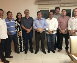 Integrantes do G10 se reúnem com João Azevêdo e reafirmam compromisso com governo