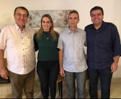 Prefeito e ex-prefeito de Conceição ratificam apoio integral a Lucélio, Cássio e Daniella