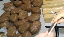 Polícia intercepta carregamento de quase 60 kg de drogas em Monteiro