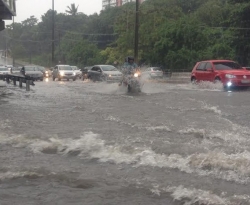 Inmet alerta para perigo potencial de chuvas intensas nesta segunda na Paraíba