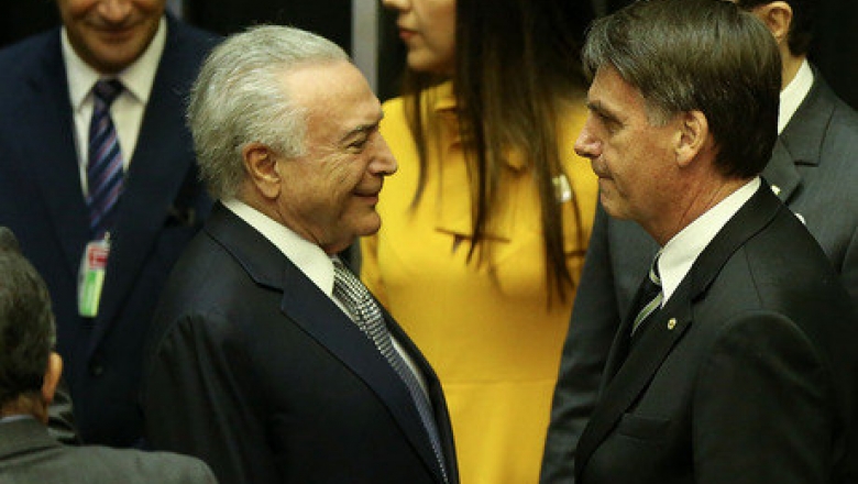 Jair Bolsonaro e Temer iniciam hoje formalmente o governo da transição