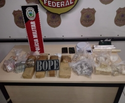 Polícia apreende mais de seis quilos de drogas em Patos