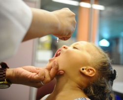 Começa hoje Campanha Nacional de Vacinação contra a Pólio e o Sarampo