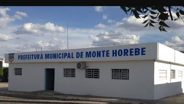 Prefeitura de Monte Horebe divulga edital de concurso público com salários de até R$ 7,5 mil