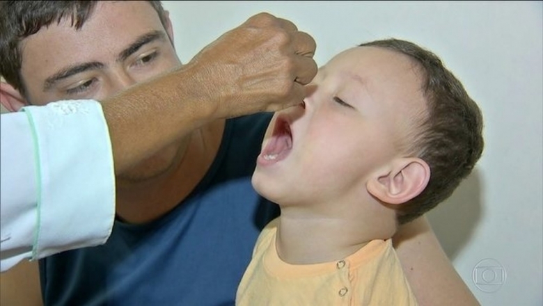 Campanha de vacinação contra pólio e sarampo é prorrogada até 14 de setembro