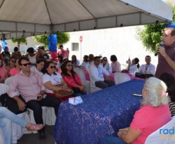 Evento alusivo ao Outubro Rosa e Novembro Azul reúne mais de 100 profissionais de saúde em São José de Piranhas